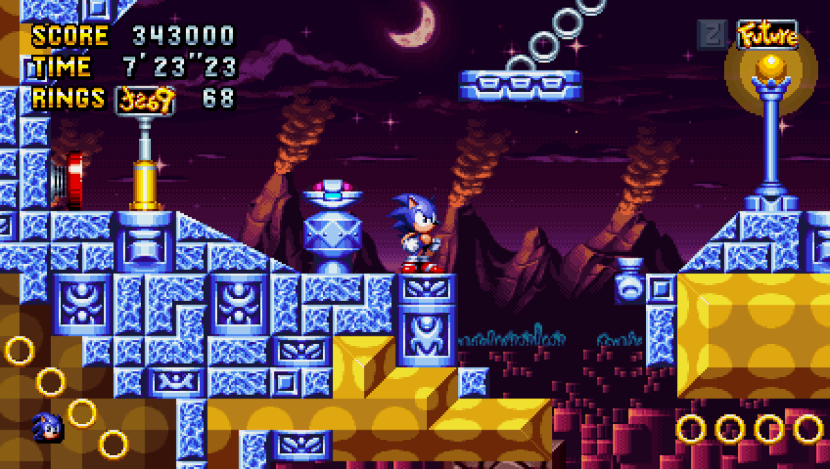 Axanery's tweet photo. All of the art we've shown for #SonicCDX Tidal Tempest this far (1/2)

Designed by @Cyber_1204, myself, ChillWay, @louplayer54, and @joshyflip 

Act 1: https://t.co/bXGXHF1Au5