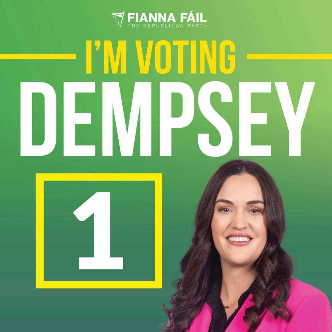markpower65's tweet image. Tomorrow I am voting for Progress over protest in Meath West. We have an outstanding candidate in Aisling Dempsey who has been well received by the people on the doors . Meath West needs a hard working @fiannafailparty TD