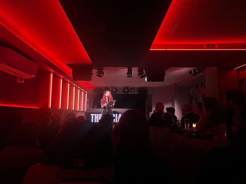 Thank you to everyone that came on Monday night to another #ScarlettSabetCurates event at <a href="/thesocial/">The Social</a> so grateful to share a stage and hear from the brilliant poets that read. 
A night of hilarious, magical, moving work♥️