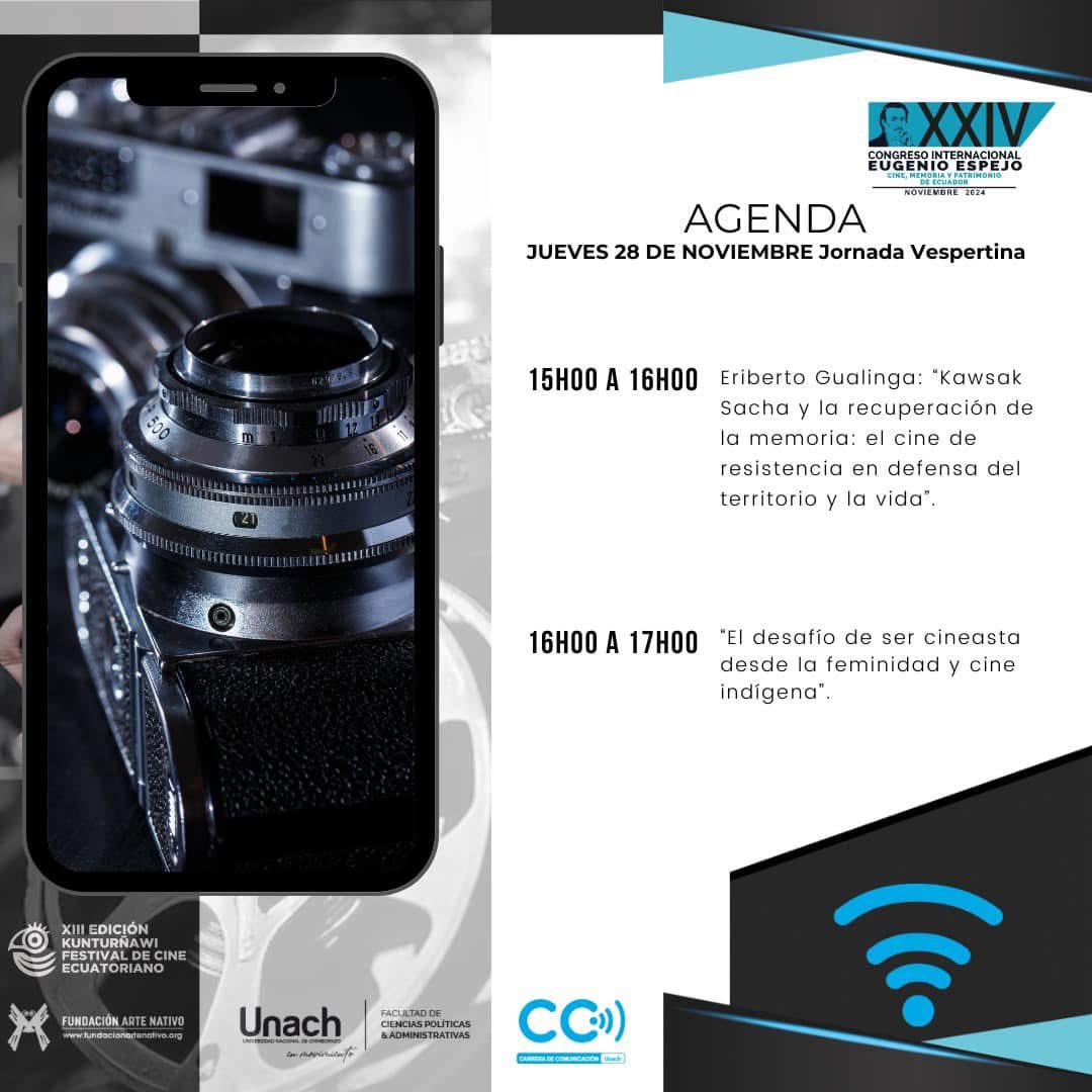 #Academia 
🌟 ¡Mañana es el gran cierre del Congreso Eugenio Espejo! 🌟 
No dejes pasar la oportunidad de sumarte a este evento único. 
Aprende, comparte y conecta con grandes mentes. ¡Tu participación es clave!
Te compartimos la agenda 
#CongresoEugenioEspejo