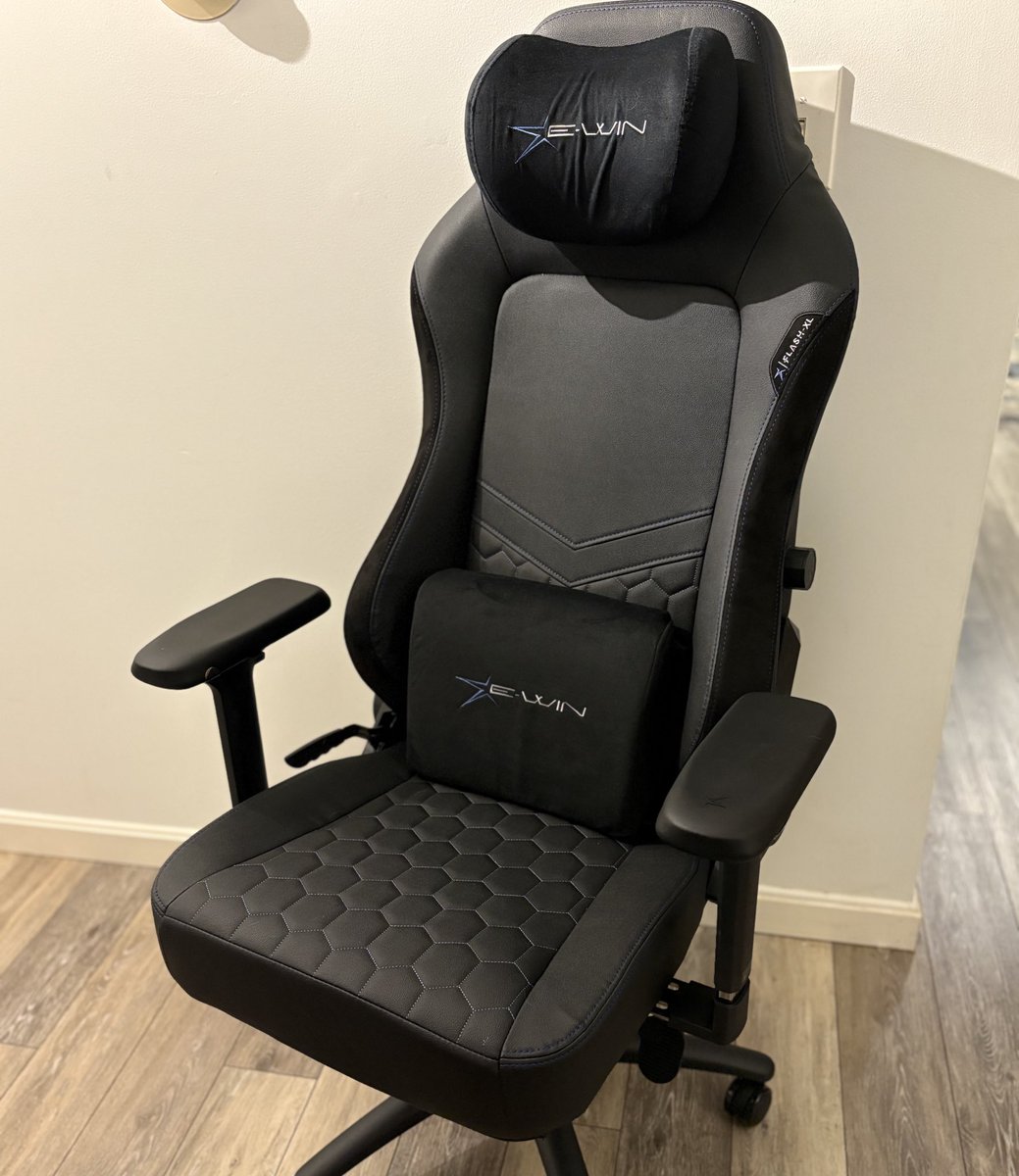 I am so incredibly proud that <a href="/EwinRacing/">EwinRacing</a> has released not one but 2 models of chairs designed to match my stream layout. It’s beautiful.

Use discount code “JAKERANDALL” to get one for yourself or as a gift and get 30% (!!!) off for Black Friday!

Champion chair: