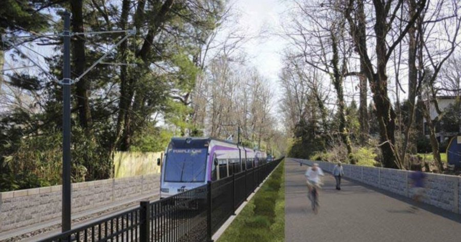 On this day in 1989 - Montgomery County approved $107 million to build a trolley and a parallel bike trail on part of the county's portion of the Georgetown Branch between Bethesda and Silver Spring.