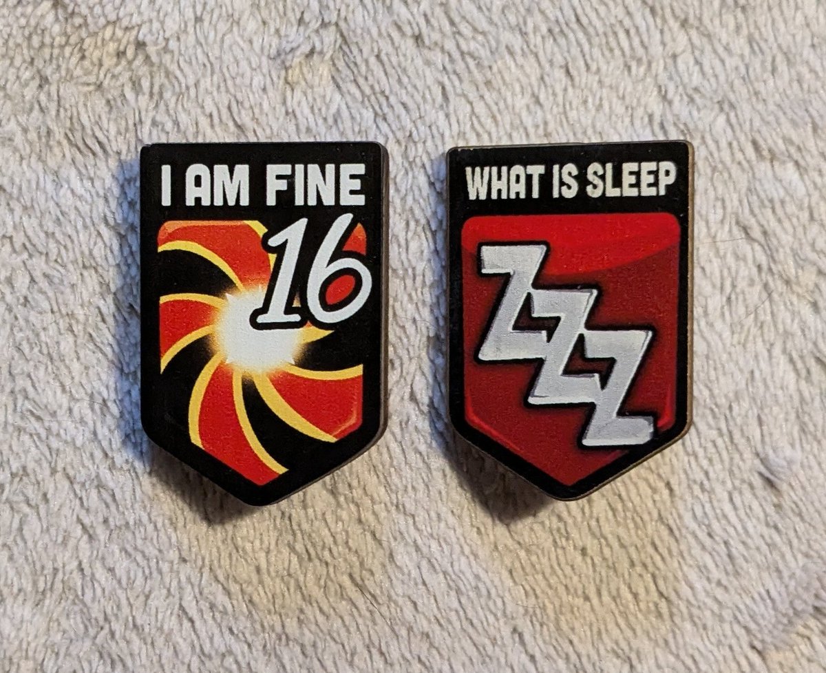 Sho💜@VivaLaSmol (@shonekonyan) on Twitter photo I was obsessed when I saw these debuff pins from <a href="/FeatherxCrown/">Crow ✨ AniRevo SP602</a> 💜
#4amgang and those who have experienced my progressively more panicked "this is fine" chanting know all too well how on point these are X'D I was obsessed when I saw these debuff pins from <a href="/FeatherxCrown/">Crow ✨ AniRevo SP602</a> 💜
#4amgang and those who have experienced my progressively more panicked "this is fine" chanting know all too well how on point these are X'D
