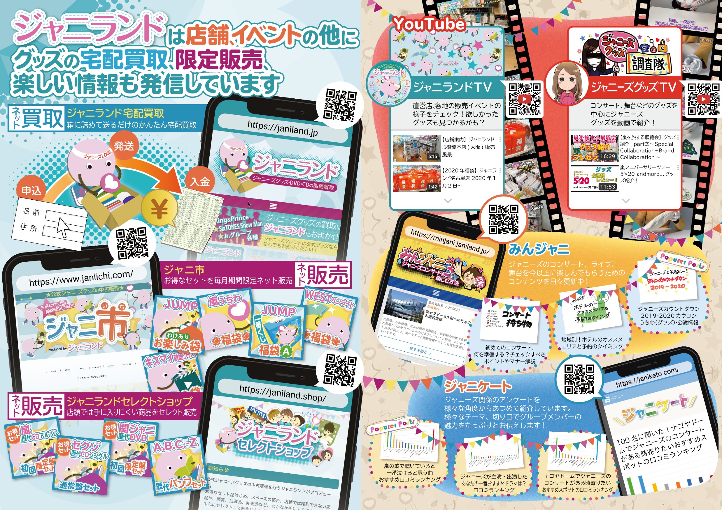 ジャニーズグッズ詰め合わせ ジャニランド/スタランド┃公式ジャニーズグッズの中古販売