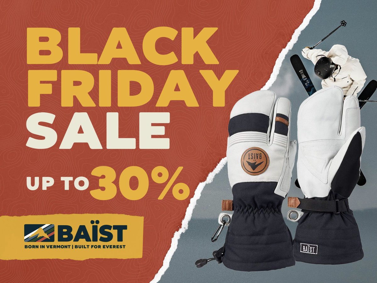 Black Friday is here! Save 25% on all orders and
unlock 30% off orders over $250: baistgloves.com

Discounts apply automatically.