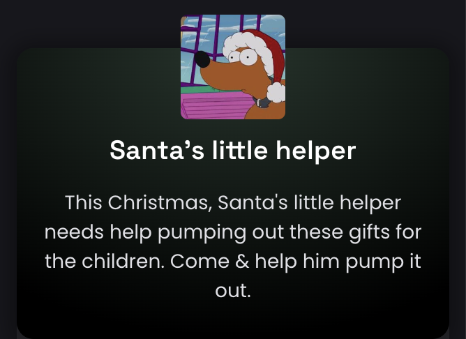 Sudiyasa_'s tweet image. #SANTAHELP is a nice mix of meta.

Come and help him pump it out.

Ev7HvV3ccxks7u5mmMbTTawBrdzt1XwEaVCNSjxFFrcS

dexscreener.com/solana/72Jjy3p…