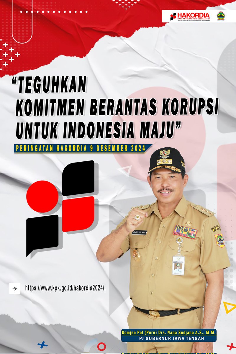 Teguhkan Komitmen Berantas Korupsi untuk Indonesia Maju
