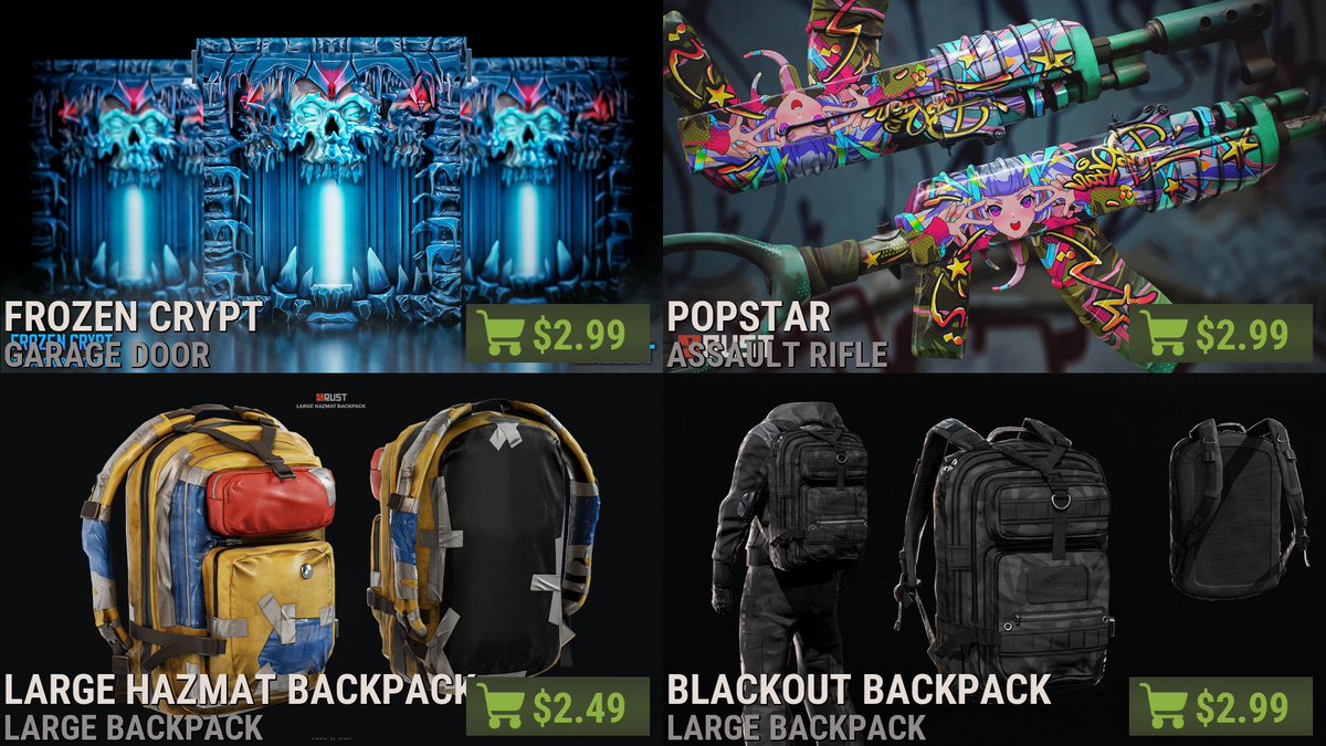 Rust Item Store tweet media