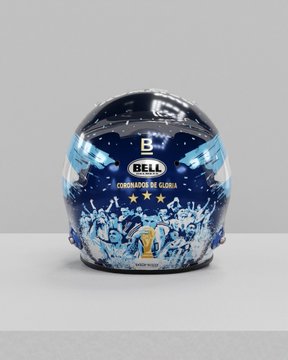 El casco de <a href="/FranColapinto/">Franco Colapinto</a> para Qatar.... Tremendo !!!