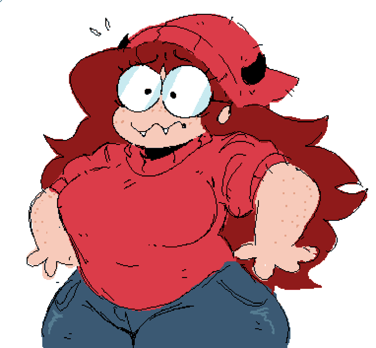 the_dead_hobo64's tweet image. every fucking gf design looks like this and im sick of it dude