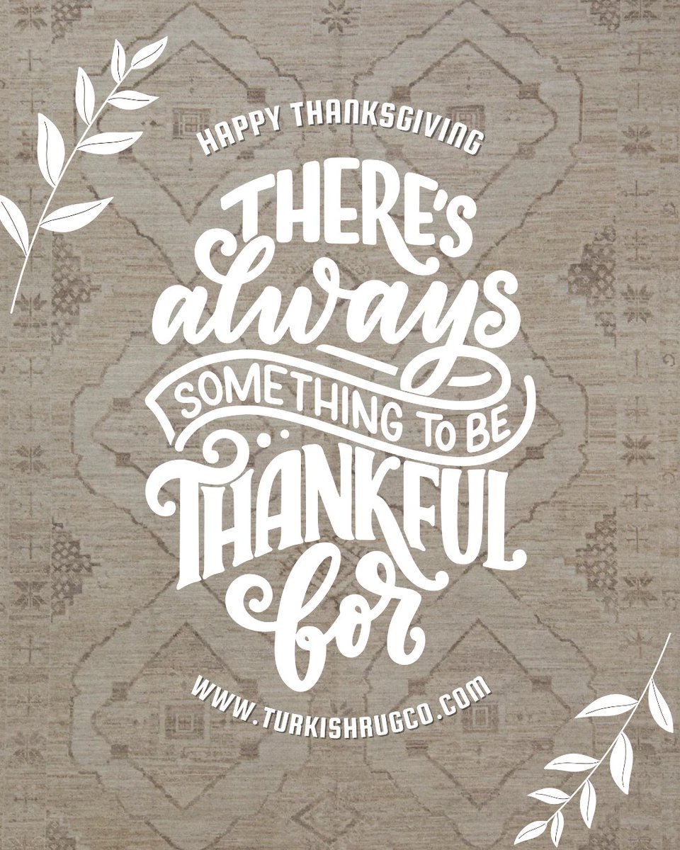 turkishrugco's tweet image. 🦃🍁 Happy Thanksgiving from all of us at Turkish Rug Co.! 🍁🦃
#ThanksgivingDecor #HoustonInteriors #InteriorDesignLife #LuxuryRugs #HandmadeDecor #TurkishRugCo #HoustonStyle