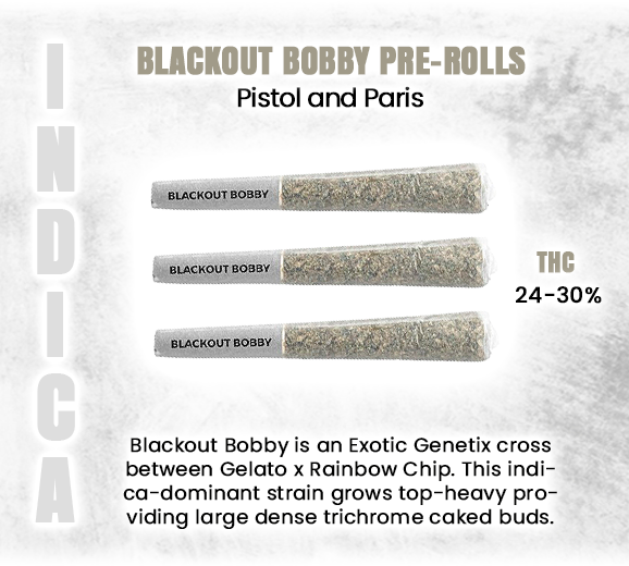 Social_GrandCan's tweet photo. *Informational Purposes*
#BlackoutBobby #Prerolls #PistolAndParis #CannabisLife #WeedCulture #THCExperience #TopShelfCannabis #PremiumWeed #CraftCannabis #IndicaVibes #420Friendly #BluntLife #CannabisConnoisseur #HighQualityWeed #StonerVibes #WeedLovers #GrandCannabis https://t.co/4mx100ksxi