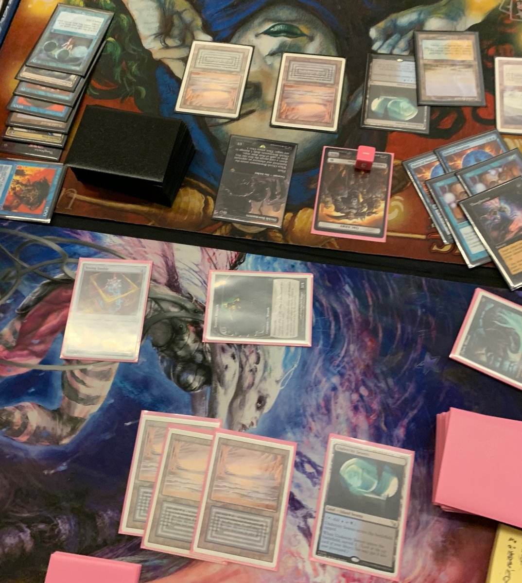 wonderPreaux's tweet image. Another #EternalWeekend come and gone. Still chasing a decent main event finish, but scored a set of Bayous in the high-roller and got carried through my first trios (s/o @mr_usea and @adamwolloch). Great times, and a very well-run event by @Card_Titan and the judges / staff. GGs