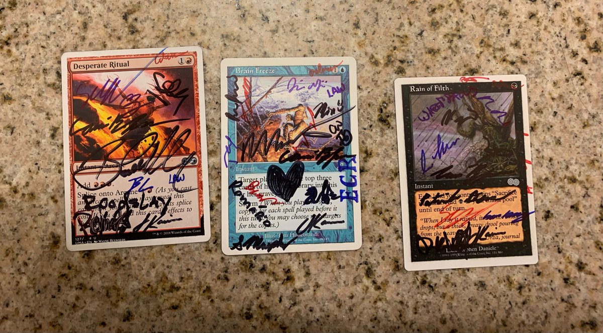 wonderPreaux's tweet image. Another #EternalWeekend come and gone. Still chasing a decent main event finish, but scored a set of Bayous in the high-roller and got carried through my first trios (s/o @mr_usea and @adamwolloch). Great times, and a very well-run event by @Card_Titan and the judges / staff. GGs