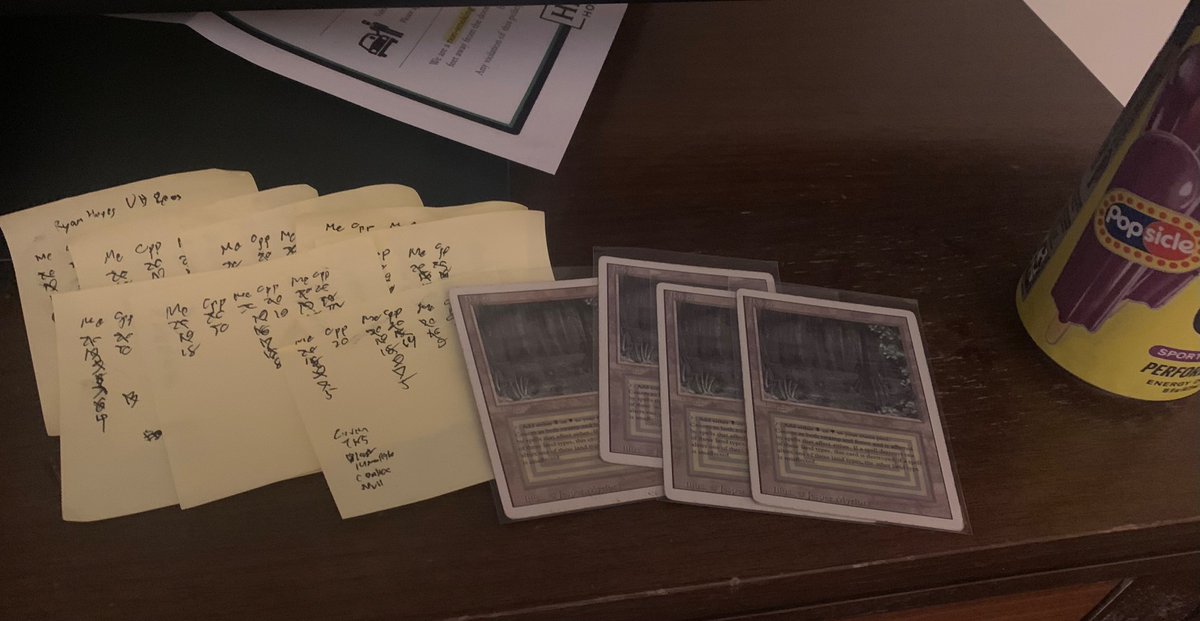 wonderPreaux's tweet image. Another #EternalWeekend come and gone. Still chasing a decent main event finish, but scored a set of Bayous in the high-roller and got carried through my first trios (s/o @mr_usea and @adamwolloch). Great times, and a very well-run event by @Card_Titan and the judges / staff. GGs