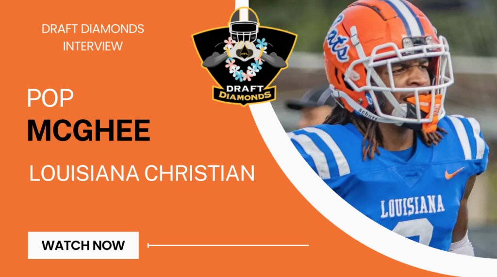 Check It Out: Pop McGhee, CB, Louisiana Christian | 2025 NFL Draft Prospect Zoom Interview nfldraftdiamonds.com/2024/11/pop-mc… McGhee, CB, Louisiana Christian | 2025 NFL Draft Prospect Zoom Interview #NFLDraft nfldraftdiamonds.com/2024/11/pop-mc…