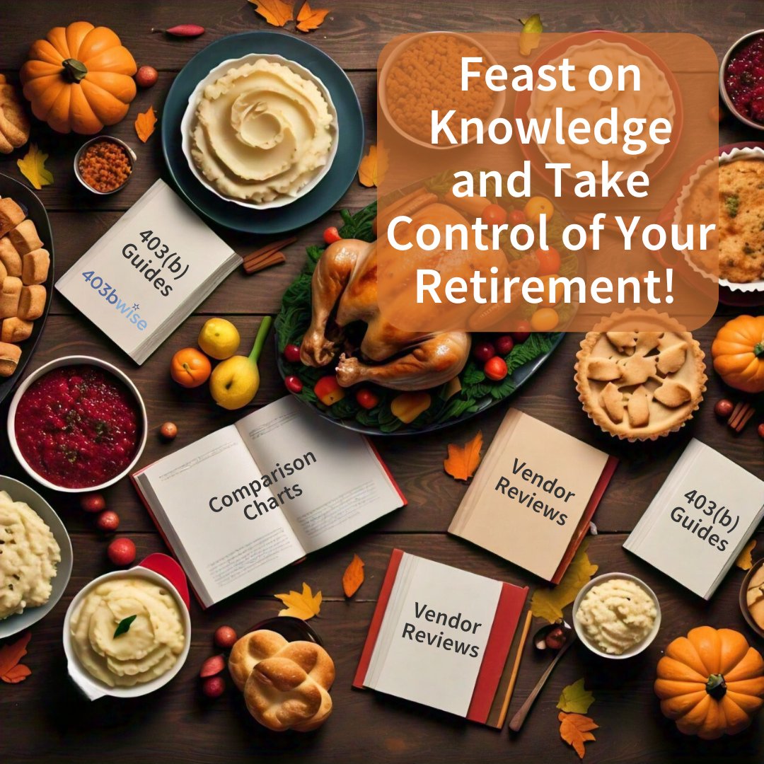 teachretirerich's tweet photo. ๐ Grateful for YOU this Thanksgiving! ๐ฆ
Your dedication to smarter retirement planning inspires us. Explore our tools and resources to set the table for a brighter financial future. ๐๐ธ
๐ Visit https://t.co/TP9E2ucZH8 today!
#Thanksgiving #403bWise https://t.co/lEkT0SDe4W