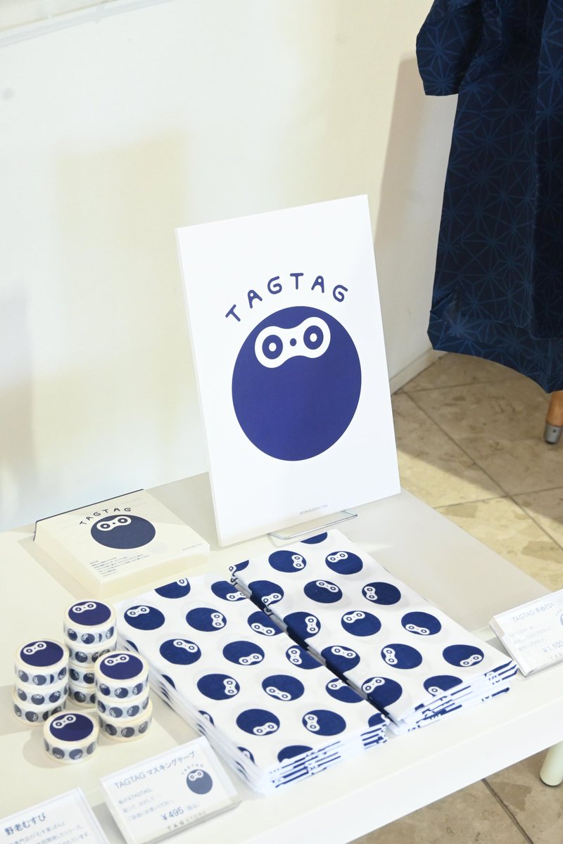 TAGTAG goods
⚫︎ 手ぬぐい ¥1,100
⚫︎ マスキングテープ ¥495

＊全て税込価格

TAG STORE オートモール徳島店にて
販売中🔖

tagstore-tokushima.com/store.php