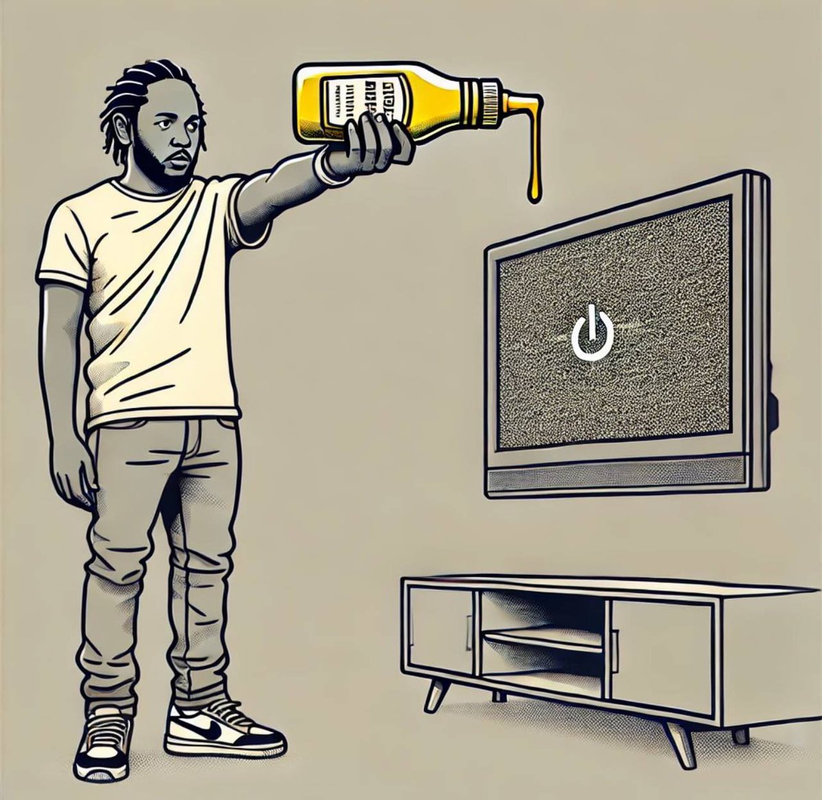 captainpricexbt's tweet photo. @SolJakey Turn that tv off. #MUSTARD https://t.co/p9Xo7P2GJG