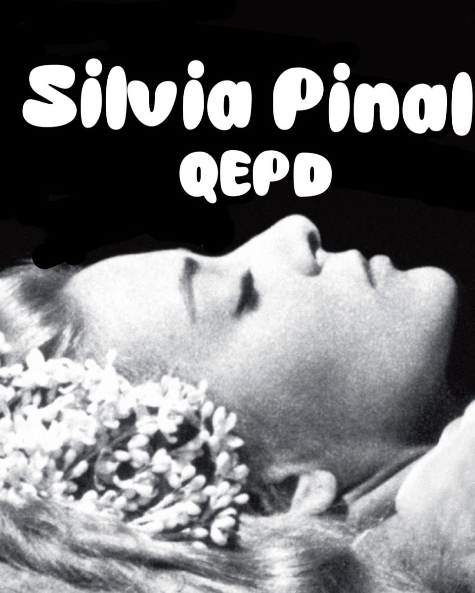 sauce_abuela's tweet photo. #SilviaPinal #QEPD #Guzman #Pasquel #Diva #Cinedeoro
QEPD La Gran Silvia Pinal, una de las figuras más grandes de la televisión, el cine y el teatro en México. Su talento, carisma y legado quedarán inmortalizados en nuestros corazones. 🙏🏻🕊️💐❤️ https://t.co/c1AefRtAQV