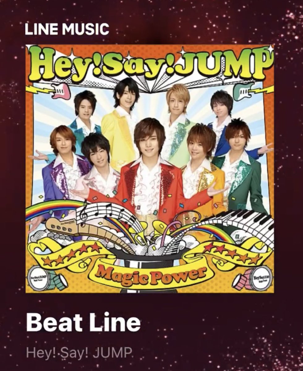 pukupipi's tweet photo. 大好きなビトラを聴いたよ🥰
まだまだ全曲聴き終わらない🤭
サブスク解禁本当にありがとう✨
#サブスク解禁
#JUMP配信1曲目
#BeatLine https://t.co/UL079EQfyM