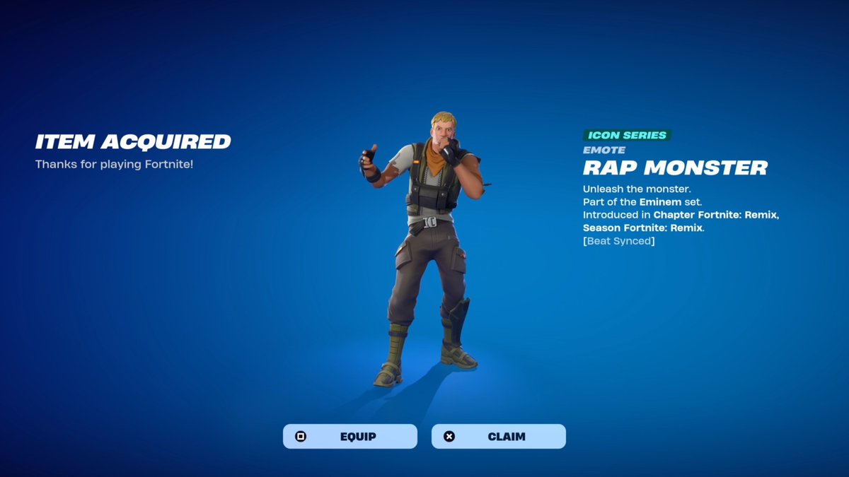 FortniteFNLK's tweet photo. Fortnite Rap Monster Emote Giveaway 

To Enter: 
❤️♻️ LIKE &amp; RETWEET
📲 FOLLOW @FortniteFNLK @braniyt 
🛑 SUBSCRIBE https://t.co/0sQIWluR6V
🎙️JOIN DISCORD https://t.co/WdRCsdUAQq
✅ COMMENT “DONE”

USE CODE ‘FNLK’ #ad https://t.co/21SAvrCMY7