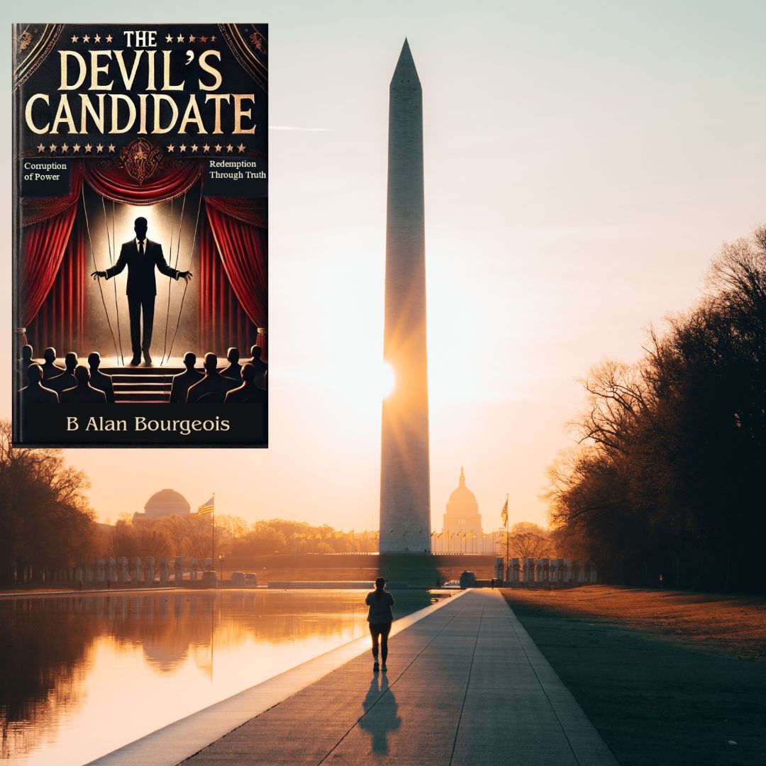 B4rBooks's tweet photo. A new short story The Devil's Candidate by @BAlanBourgeois is a glimmer of hope for the next 4 years, or is it telling the truth about how he won the presidency? Available here: https://t.co/ujvRdb3bAg https://t.co/3vaZotlY6U