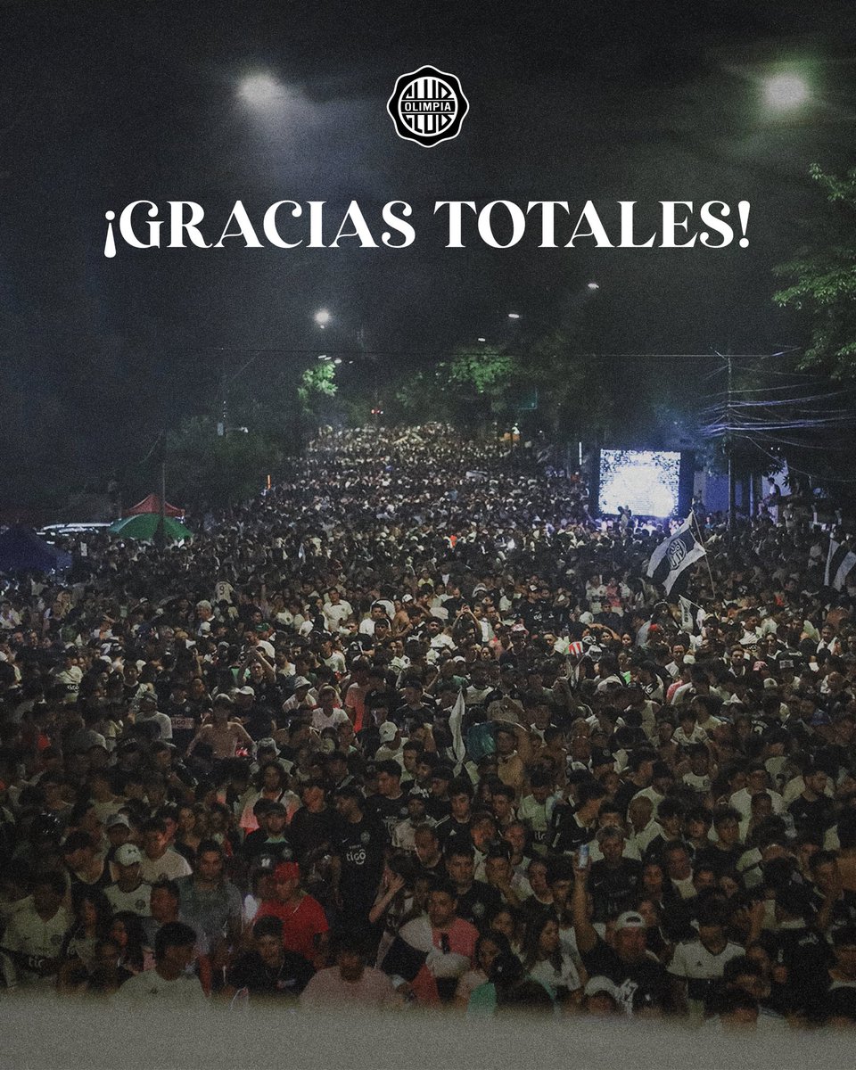 🏆 El #OlimpiaTour47 llegó a su fin.

Fueron 8201.5 kilómetros, 153 horas y 46 minutos de recorrido para poder alcanzar el objetivo.

Y lo hicimos, con el apoyo de nuestra maravillosa hinchada y el peso del inmenso escudo que llevamos.

¡𝐆𝐑𝐀𝐂𝐈𝐀𝐒 𝐓𝐎𝐓𝐀𝐋𝐄𝐒!

🤍🖤🤍