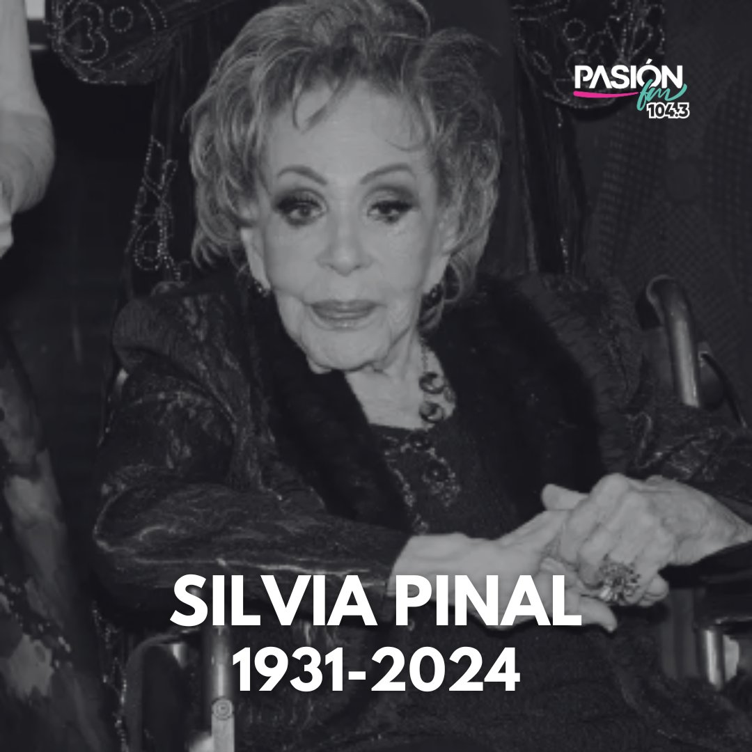 Falleció "La Diva del Cine de Oro mexicano", Silvia Pinal, a los 93 años después de varios días hospitalizada.🕊️

Descanse en paz.🤍

#SilviaPinal #CineDeOro #LeyendaMexicana
