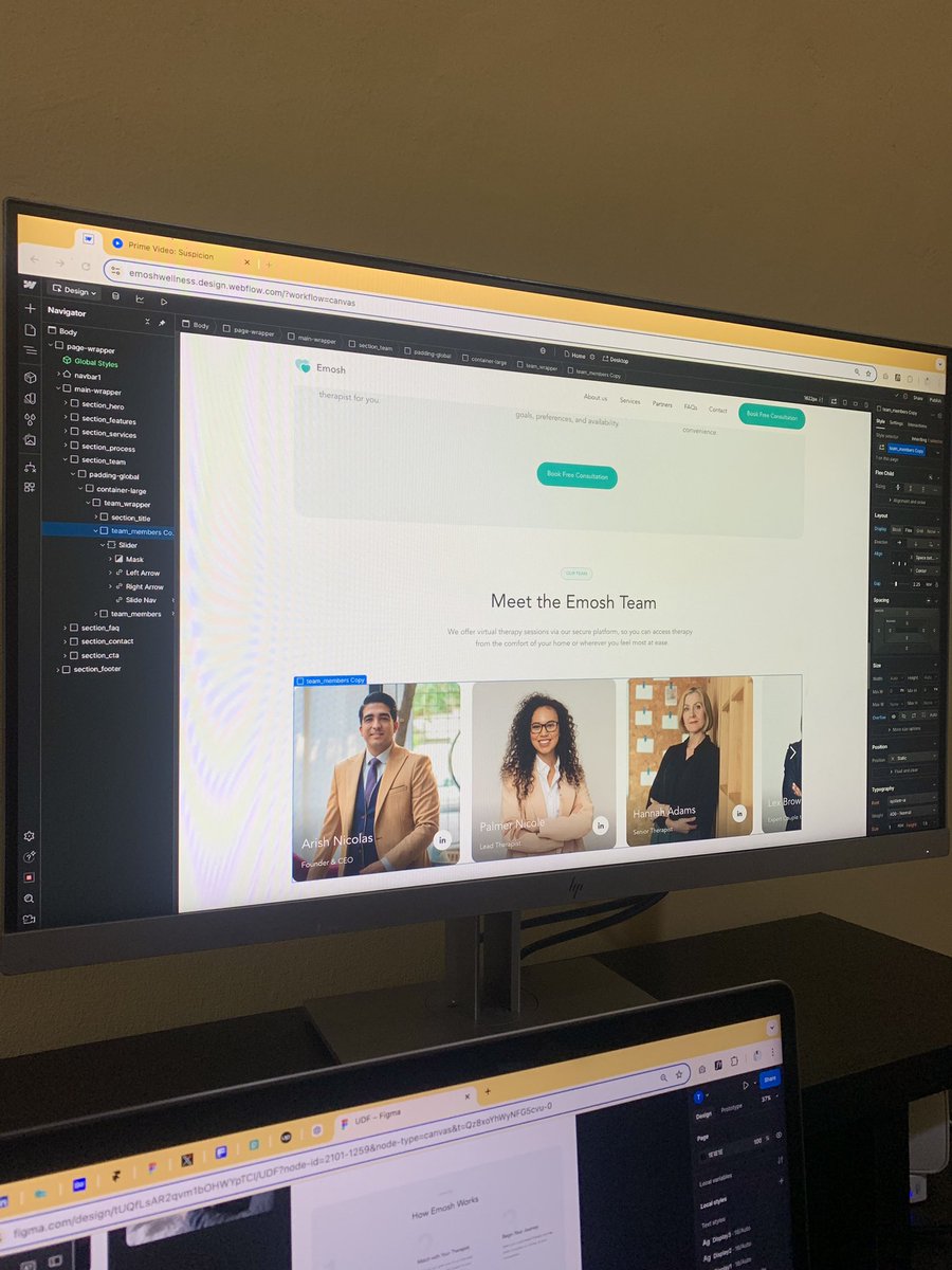 tp_dapson's tweet image. Up and building 🌐

#webflowdeveloper
