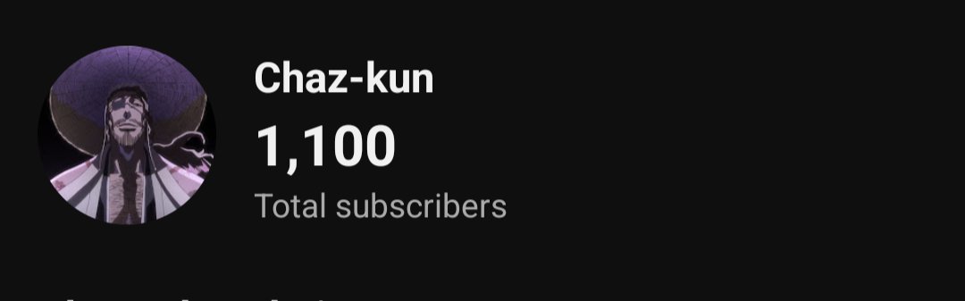 Thanks for 1.1k!!! The subs are growing fast and I promise I've been working on the 1k special 🙏