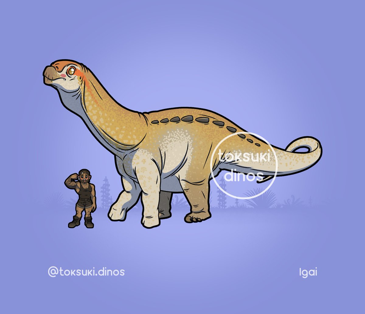 DToksuki's tweet image. Dinovember 28
Igai 

#dinovember