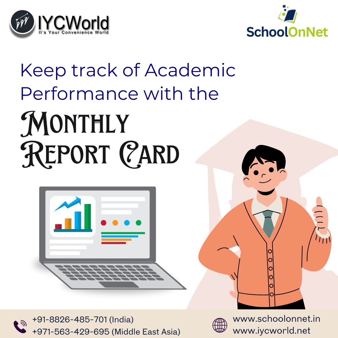 schoolonnet's tweet image. &quot;Make performance tracking seamless with automated monthly report cards for students.&quot;
📷Contact us today: +91-8826-485-701 (India), +971-563-429-695 (Middle East)
📷Visit us: schoolonnet.in
#erpsoftware #schoolerp #erpschoolsoftware #schoolstaff