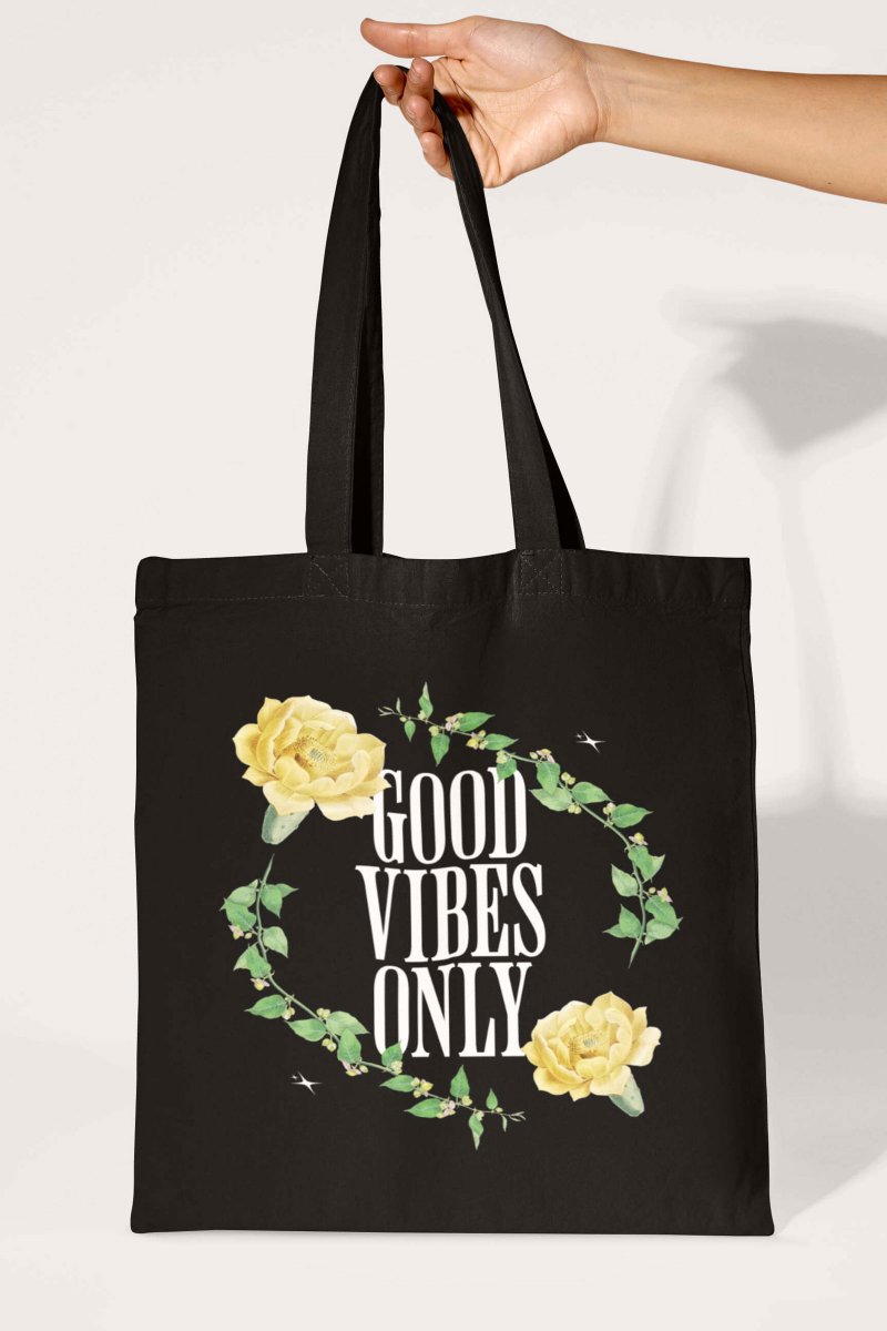 TryFunky's tweet photo. 🌟 Carry good vibes wherever you go with our "Good Vibes Tote Bag"! ✌️👜 Made with pure cotton and comes with strong handle. Grab yours now! #GoodVibes #ToteBagLove 

[buy totebag, shop beach totebag, totebag for beach, beach accessories, beach must haves, black friday 2024] https://t.co/g5QzlIf856