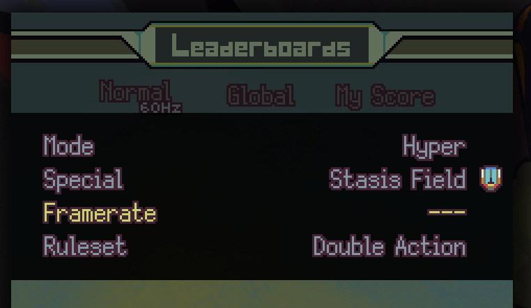 Note: 1.52 is going to reset leaderboards. This should hopefully be the last time this happens -- likely early next week.

In exchange, you get a leaderboard filter system!