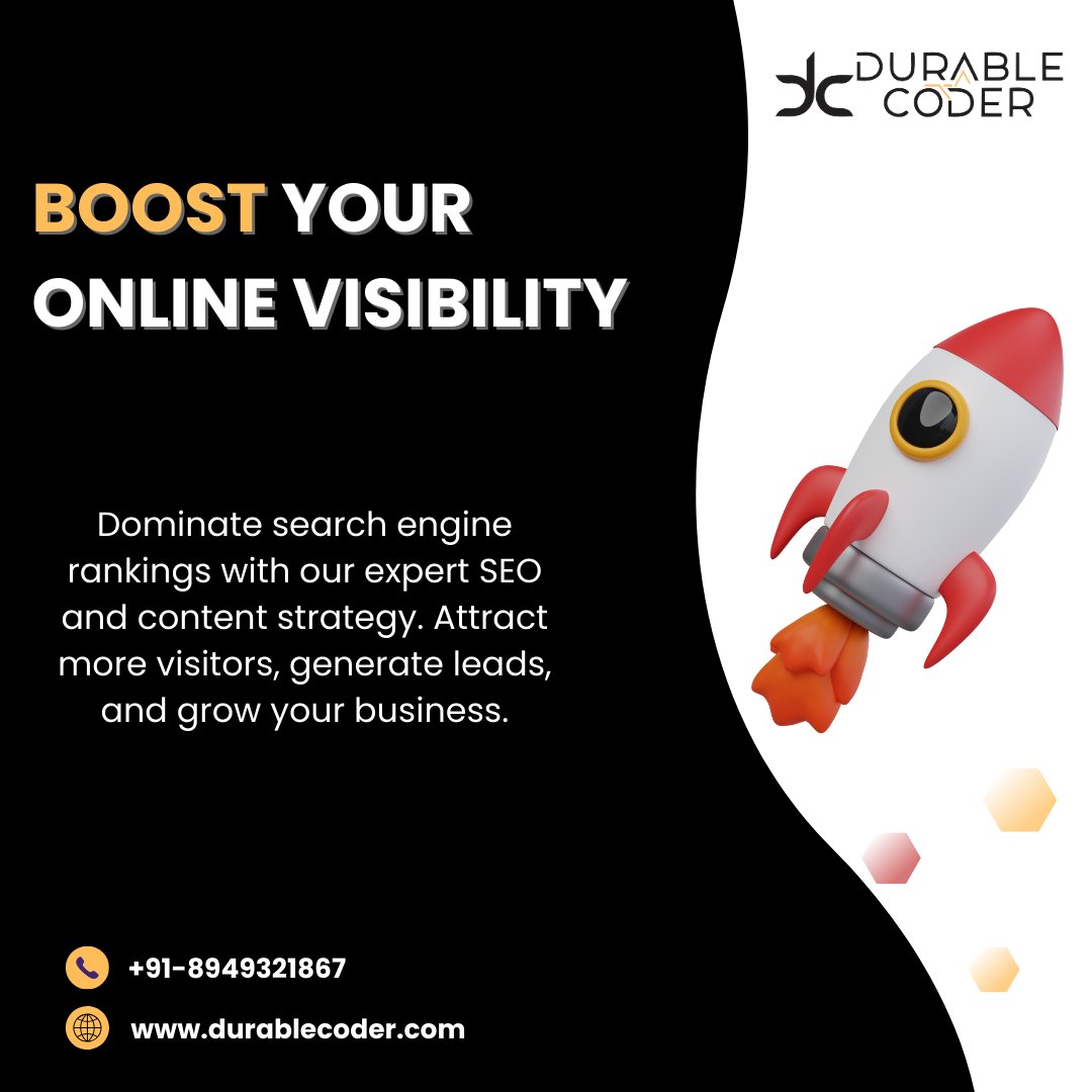 durablecoder's tweet image. Want to shine bright in the digital world? 💻✨ Let us help you with tailored web design, SEO strategies, and digital marketing that delivers results!
📈 Let's make your brand unforgettable!
#DigitalMarketing #SEOExperts #OnlineGrowth #WebDesign #Durablecoder