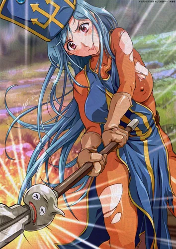 リメイク版が先日発売された「ドラゴンクエストⅢ」の女僧侶を描きました。全身タイツはエロすなので。大きな画像で服・陰毛差分はpixivFANBOXに。 
