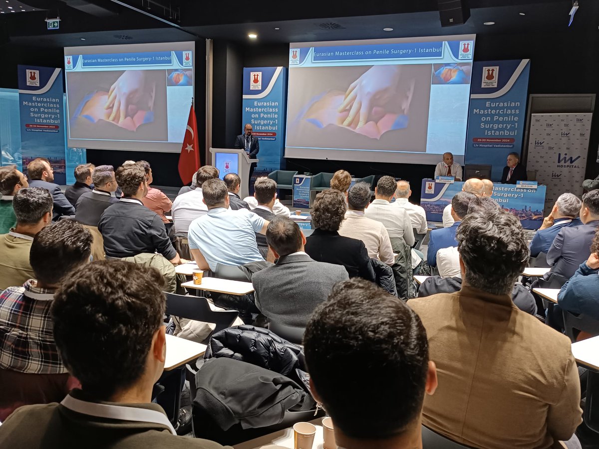 Uroturk's tweet photo. 🌟 Eurasian Masterclass on Penile Surgery-1, saygın andrologların katılımıyla canlı cerrahiler eşliğinde interaktif olarak başladı!
#Androloji #CanlıCerrahi #EurasianMasterclass #PenisProtezi https://t.co/92E8ri4Bxz