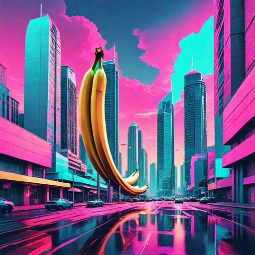 Massive thanks to <a href="/BananaS31_bsc/">$Banana for Scale</a> for introducing me to the #BANANAFORSCALE movement! 🍌

It's such a clever and hilarious way to demonstrate perspective. Imagine a retro city where a giant banana is scaled to the size of buildings. That would be incredible!

Even better, what if