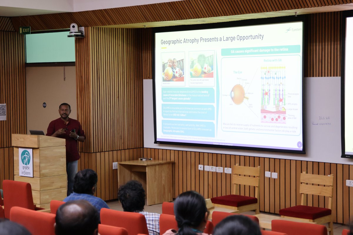 Curtain Raiser #IISF2024
Theme - Transforming India into an S&amp;T driven Global Manufacturing Hub
We hosted Dr <a href="/RajarshiPal16/">Rajarshi Pal</a> Co-Founder &amp; Chief Scientist <a href="/EyestemResearch/">Eyestem</a> to share the thrilling journey of establishing a #stemcelltherapy company
<a href="/IISF_2024/">IISF 2024</a> <a href="/DBTIndia/">Department of Biotechnology</a> <a href="/CSIR_NIScPR/">CSIR-NIScPR</a>