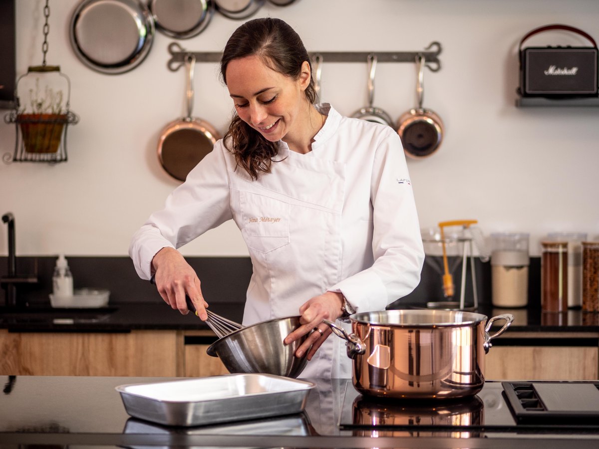 Rotary's tweet photo. From Exchange Student to World’s Best Pastry Chef ✨

At 16, Nina Métayer joined Rotary Youth Exchange in Mexico—a year that shaped her career as a pastry chef &amp; entrepreneur. In 2024, she was named the World’s Best Pastry Chef! How has Rotary shaped your journey? 💬 https://t.co/OeqUziDk8X