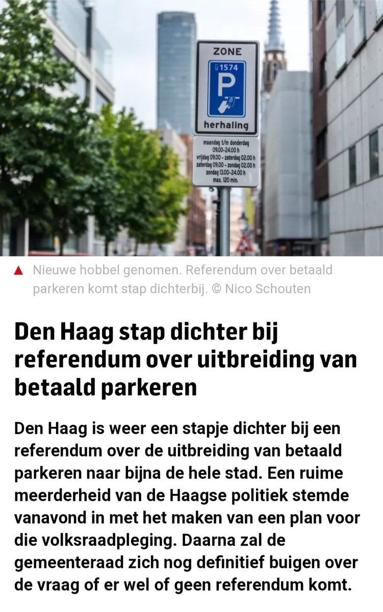 Kijk, dat is goed nieuws. Weer een stap dichter bij een referendum. Wederom een stad waar de bewoners in meerderheid gaan beslissen wat er in hún stad gaat gebeuren. En terecht! #referendum #haarlem #samenstaanwesterk