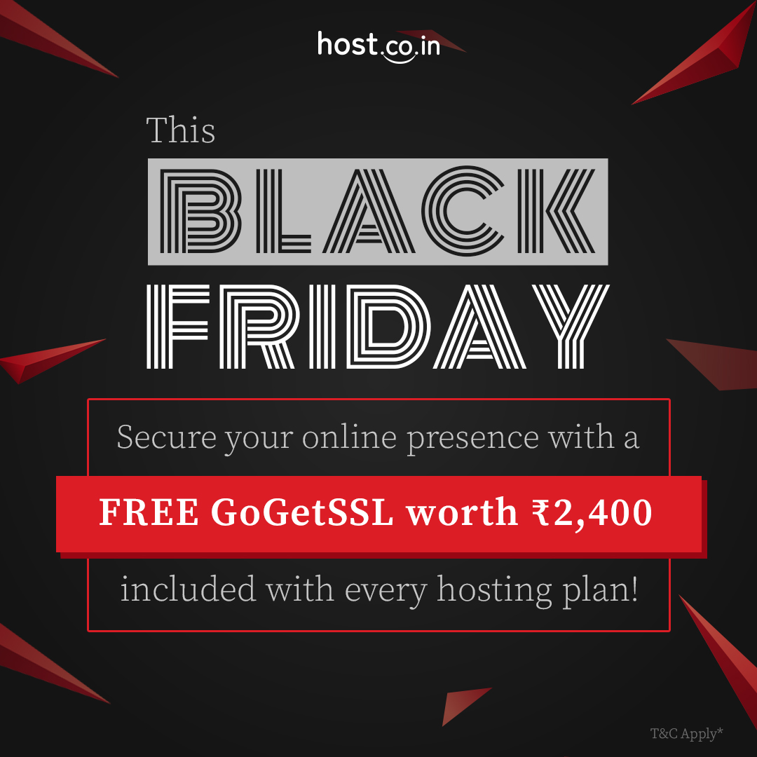 HostIndia's tweet image. Grab your hosting plan and receive a FREE GoGetSSL—because your website deserves the best security. Don't let this deal slip away! 🔒
Act fast and secure your spot! #FREEGoGetSSL #Hostcoin