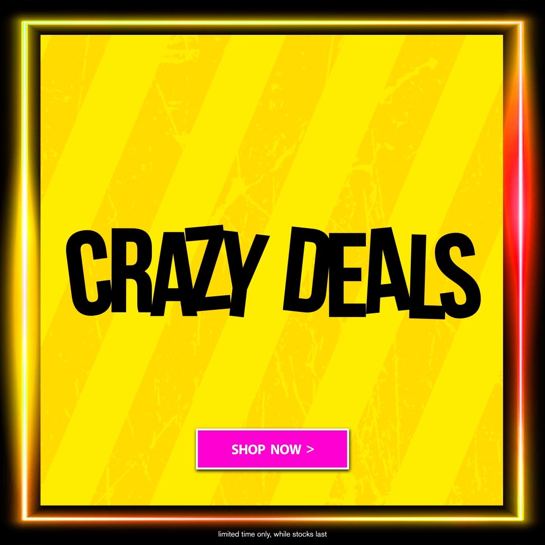🎉 Crazy deals are here at HMV! 🛍️ From music to movies and more, score epic savings you don’t want to miss. 🔥 Shop now and grab the best for less! 💥 #hmvDeals #CrazyDeals