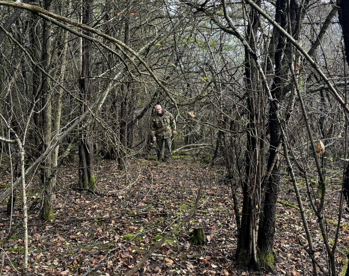 EJGreen_PLGT's tweet photo. Took a few pics of a British MTP camo smock with OD green fatigues in a southern Canadian scrub pine forest with some small deciduous trees in late fall. The MTP blended in surprisingly well. Stay tuned for British DPM photos. https://t.co/rmYaZjo5I3
