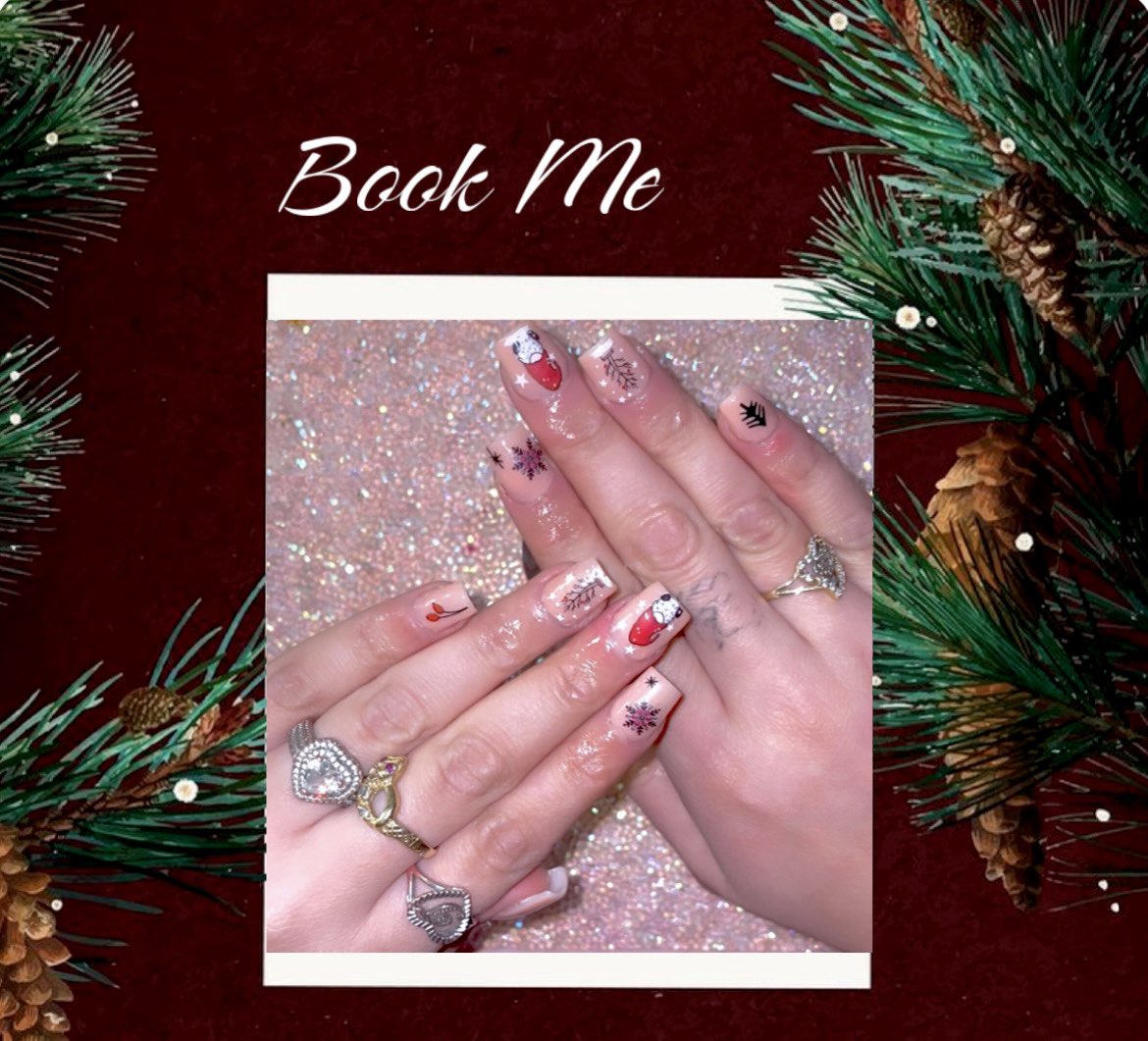 TatiYuDigg's tweet photo. Tis’ The Season a for a Festive Nail set’s.. #Gnomioset… 💅🏻❤️🌲❄️🧡✨ #BratzBullyNails #Xshort #Gnomio #Elf #Festive #Thanksgiving #November #pretty #Setoftheday #Holidaysets #Bookme #Ct https://t.co/JuVtXeM7aK