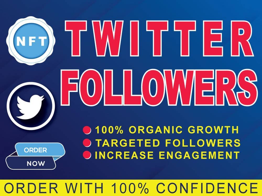 10 Years of Twitter Organic Followers Growth and Social Media Marketing Specialist📩DM for Details 
#NFT #Art #Crypto #Web3 #Business #books #Fitness #Gaming #Technology #AI #Startup #Marketing #Growth #Twitter #Upwork #Fiverr #freelance