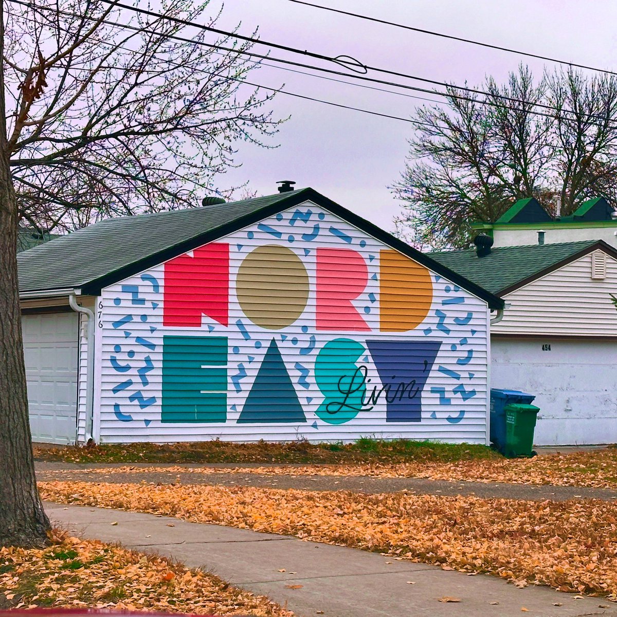 Seen on tour. #northeastminneapolis #nordeasyliving