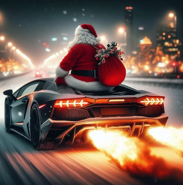 SantAIsol's tweet photo. This year $SANTAI chose something faster https://t.co/pLCFhSTZfW