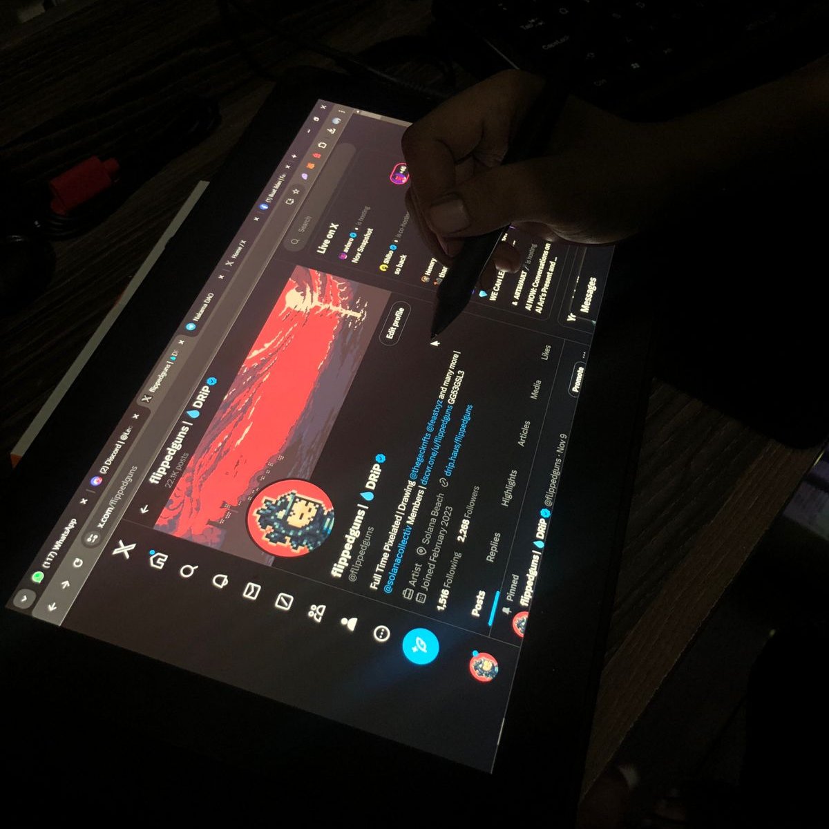 GMGM ! Finally after many years using Mouse to drawing. i got my weapon upgraded! 

Thankyou for this space, thankyou for all my supporters, my art enjoyoooors and solana people who keep support artist. time to do more dope art😍

once again, THANKYOU VERY MUCH!!